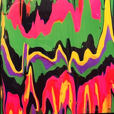 Pittura intitolato "“Jazz”" da Svetlana Fabrikant, Opera d'arte originale, Stampa digitale Montato su Altro pannello rigido