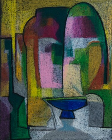 绘画 标题为“More than one sip” 由Konstantin Shipov, 原创艺术品, 粉彩