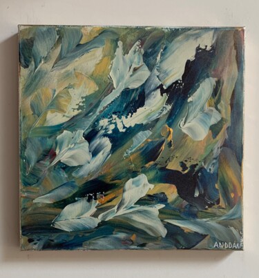 Peinture intitulée "Flowers" par Anddart, Œuvre d'art originale, Acrylique