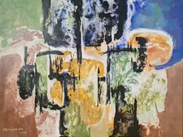 「Changing Season 1」というタイトルの絵画 Son Huynh Lamによって, オリジナルのアートワーク, アクリル