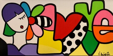 Painting titled "Letizia" by Virginia Benedicto, Original Artwork, Acrylic