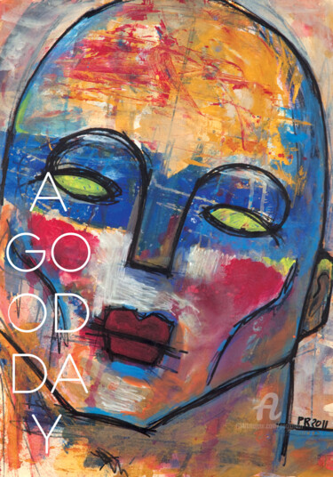 印花与版画 标题为“A good day” 由Paolo Rizzi, 原创艺术品, 数字打印