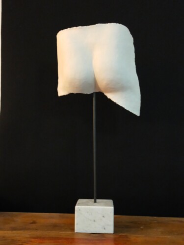 Scultura intitolato "Natiche" da Gianluigi Golfetto, Opera d'arte originale, Gesso