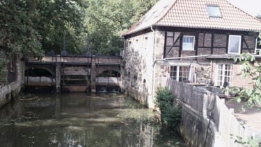 Fotografie mit dem Titel "Alte Teichmühle" von Harry, Original-Kunstwerk, Digitale Fotografie