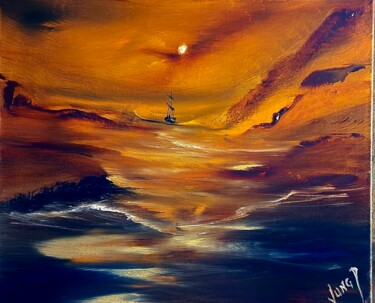 Peinture intitulée "Emotzione Italia #2…" par Pascal Jung, Œuvre d'art originale, Huile