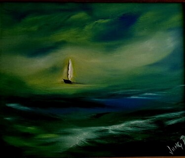 Peinture intitulée "EVASION #2022" par Pascal Jung, Œuvre d'art originale, Huile