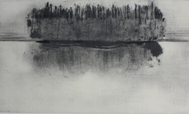 Gravures & estampes intitulée "Dialogue II" par Luce, Œuvre d'art originale, Gravure