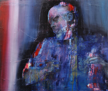 Painting titled "Let me go" by Miloš Hronec, Original Artwork, Oil