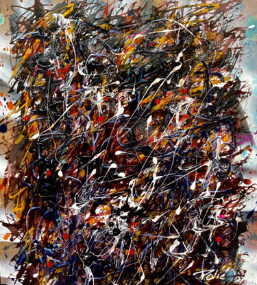 Painting titled ""grafikkkkkk4"" by Pierre Olié, Original Artwork, Lithography