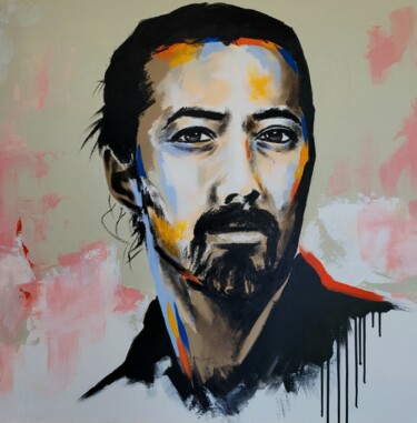 Peinture intitulée "Nao" par Sébastien Klein, Œuvre d'art originale, Acrylique Monté sur Châssis en bois