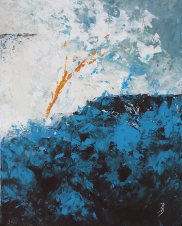 Peinture intitulée "Eclat" par Brigitte Dumont, Œuvre d'art originale, Acrylique