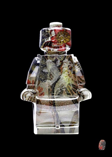 印花与版画 标题为“Sérigraphie Roboclu…” 由Vincent Sabatier (VerSus), 原创艺术品, 丝网印刷