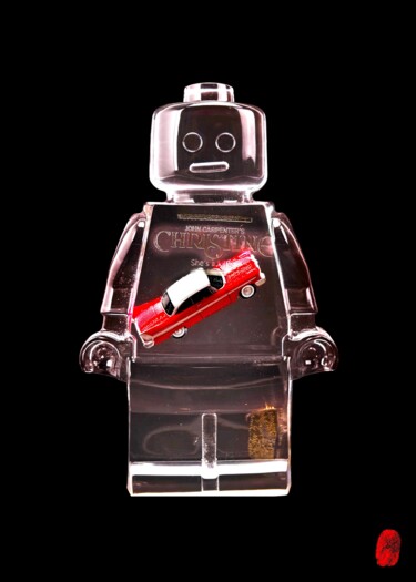 印花与版画 标题为“Sérigraphie Roboclu…” 由Vincent Sabatier (VerSus), 原创艺术品, 丝网印刷