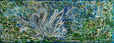 Painting titled "Happy love." by Elena Giersch (Charmelena.Art), Original Artwork, Acrylic