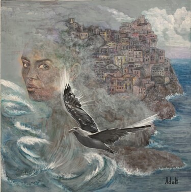 绘画 标题为“«Освобожденная»” 由Elena Sagdeyeva, 原创艺术品, 丙烯