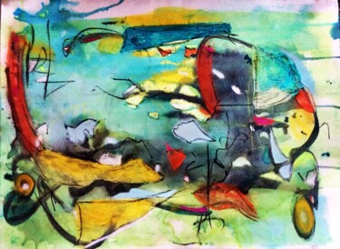 Peinture intitulée "Color" par Any, Œuvre d'art originale, Acrylique