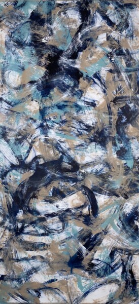 Malerei mit dem Titel "Connecting Spheres" von Andreas Angleitner, Original-Kunstwerk, Acryl