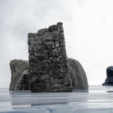 Photography titled "Ruines 1" by Gaspard De Gouges, Original Artwork, Digital Photography