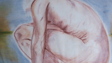 a body 绘画 标题为“a body” 由Daniela Silva, 原创艺术品, 粉彩