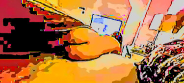 Digitale Kunst mit dem Titel ""full moon"" von Vladoyan, Original-Kunstwerk, Manipulierte Fotografie