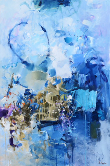 Malerei mit dem Titel "Better Times" von Thomas Steyer, Original-Kunstwerk, Öl Auf Keilrahmen aus Holz montiert