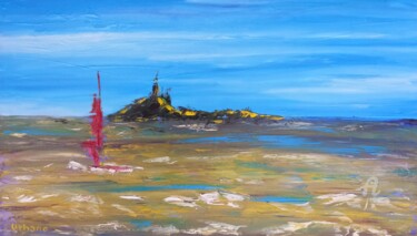 Peinture intitulée "Marée basse" par Roberto Urbano, Œuvre d'art originale, Huile Monté sur Châssis en bois