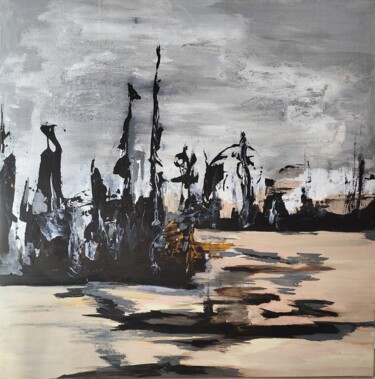 Painting titled "Pirates of the Cari…" by Atignas Art, Original Artwork, Acrylic
