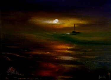 Peinture intitulée "Equinoxe #" par Pascal Jung, Œuvre d'art originale, Huile