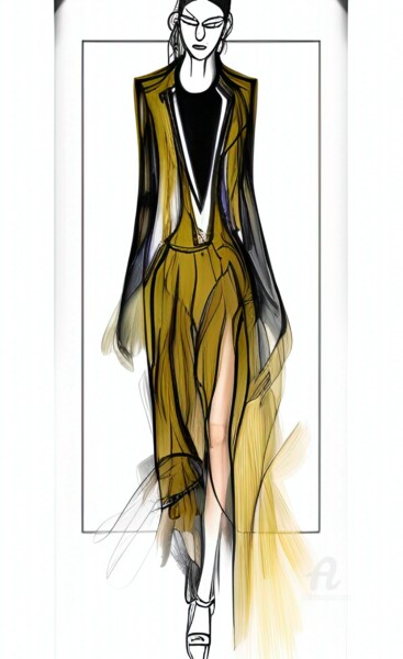 Digital Arts titled "FD 01 2023.054" by Artynkom, Original Artwork, Digital Print