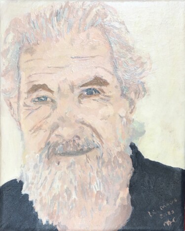Peinture intitulée "Le Mage" par Murielle Lucie Clément, Œuvre d'art originale, Acrylique