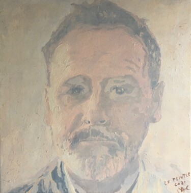 Peinture intitulée "Le Peintre" par Murielle Lucie Clément, Œuvre d'art originale, Acrylique