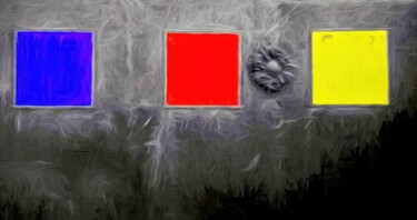 Digital Arts titled "Trois Couleurs" by Jokannan, Original Artwork, Digital Painting
