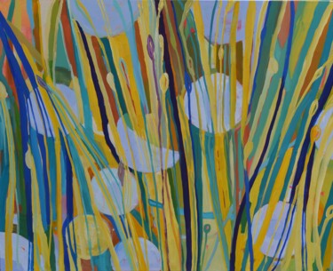 제목이 "Dandelions painting…"인 미술작품 Magdalena Walulik로, 원작, 아크릴