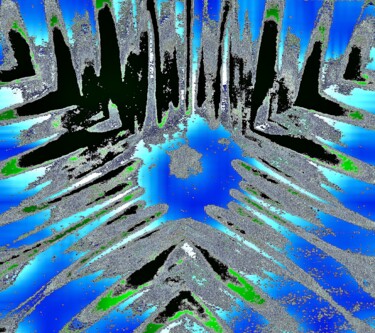 Symmetry 2-2b2j Photography titled "Symmetry 2-2b2j" by Ken Lerner, Original Artwork, Manipulated Photography