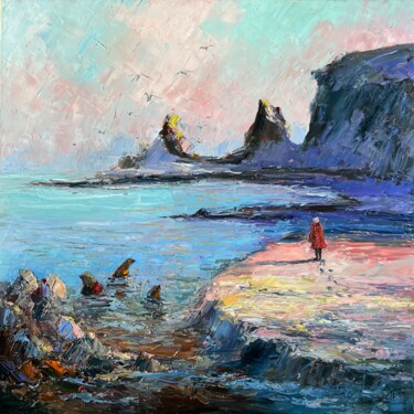 绘画 标题为“On the edge of the…” 由Evgeniya Polyudova, 原创艺术品, 油