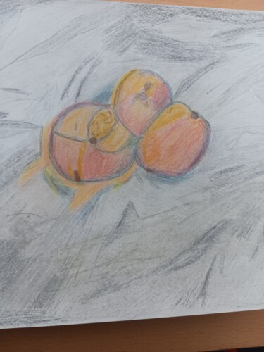图画 标题为“Nature morte” 由Myriam Rouffiange, 原创艺术品, 铅笔