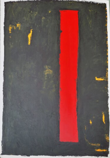 Peinture intitulée "“What seems natural…" par Machiel Roest, Œuvre d'art originale, Huile