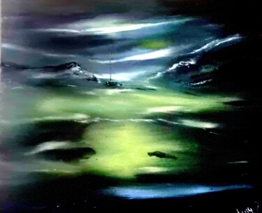 Peinture intitulée "Fantasya" par Pascal Jung, Œuvre d'art originale, Huile