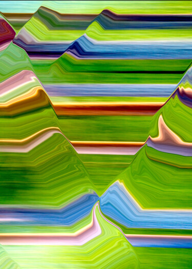 Photography titled "Upheavals" by Reidulv Lyngstad, Original Artwork, Manipulated Photography