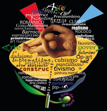 数字艺术 标题为“Diseño Impresión ca…” 由Ruiz De Azúa Juan Carlos, 原创艺术品, 服装