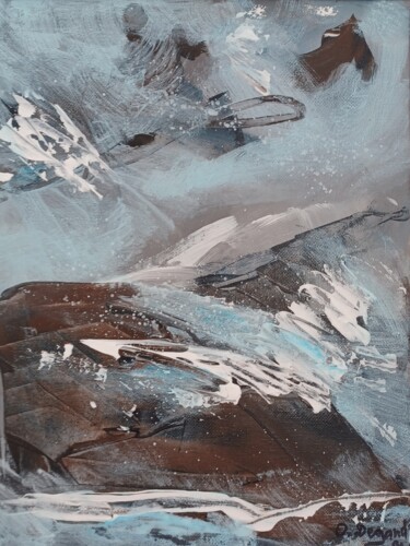 Peinture intitulée "Voyage en Terre inc…" par Odile Degand, Œuvre d'art originale, Acrylique