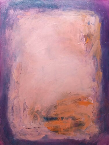 绘画 标题为“Kind of Rothko” 由Ewa Nowak, 原创艺术品, 丙烯 安装在木质担架架上