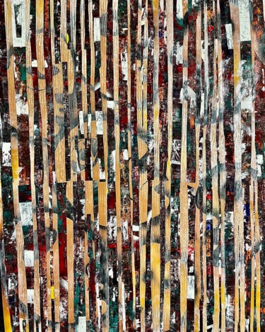 Peinture intitulée "Abstait" par Conceycam, Œuvre d'art originale, Acrylique