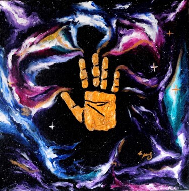 Painting titled "GET TO KNOW YOUR UN…" by Ivanna Mois, Original Artwork, Acrylic Mounted on Wood Stretcher frame