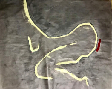 Peinture intitulée "Ligne féminine" par Conceycam, Œuvre d'art originale, Acrylique