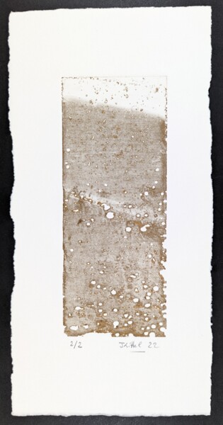 Printmaking titled "Eau-forte 12A verso…" by Jean Kittel, Original Artwork, Etching