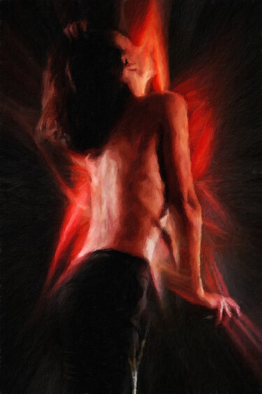 Fotografia intitulada "The body" por Cyril Comtat, Obras de arte originais, Fotografia digital