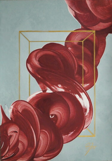 Pintura titulada "Transition" por Nega, Obra de arte original, Acrílico