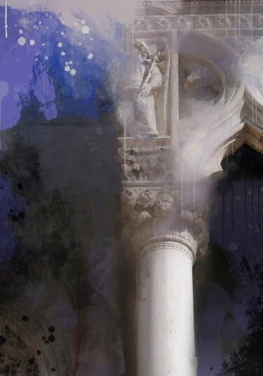绘画 标题为“Venice 12” 由Ira Tsantekidou, 原创艺术品, 数字油画