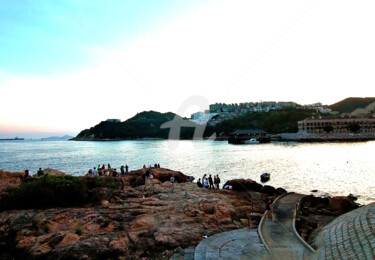 Photographie intitulée "Hong Kong - Sunset…" par Clement Tsang, Œuvre d'art originale, Photographie numérique
